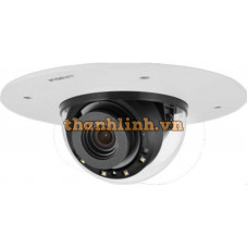 Camera IP 2MP IR Indoor Flush Mount Dome AI Camera Wisenet Samsung PND-A6081RF